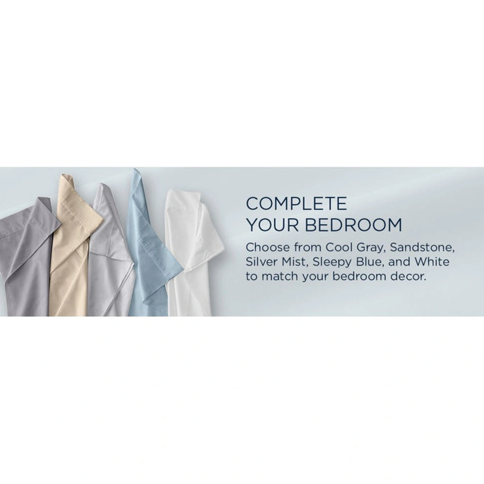 TEMPUR Classic Cotton Sheet Set Sleepy Blue