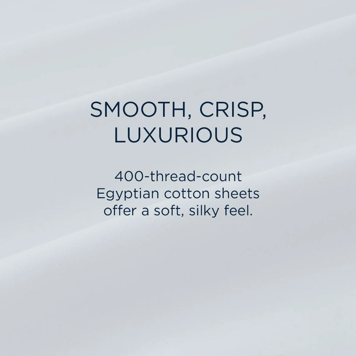 TEMPUR Luxe Egyptian Cotton Sheet Set White