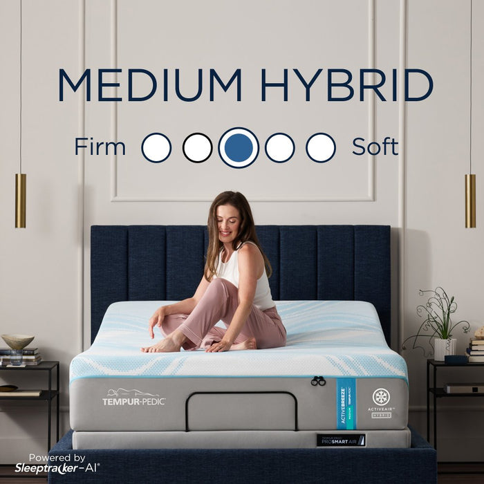 TEMPUR-ActiveBreeze® Medium Hybrid Mattress