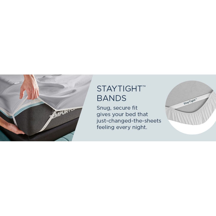 TEMPUR Classic Cotton Sheet Set Cool Gray