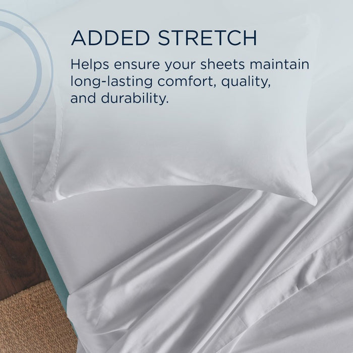 TEMPUR Classic Cotton Sheet Set Cool Gray