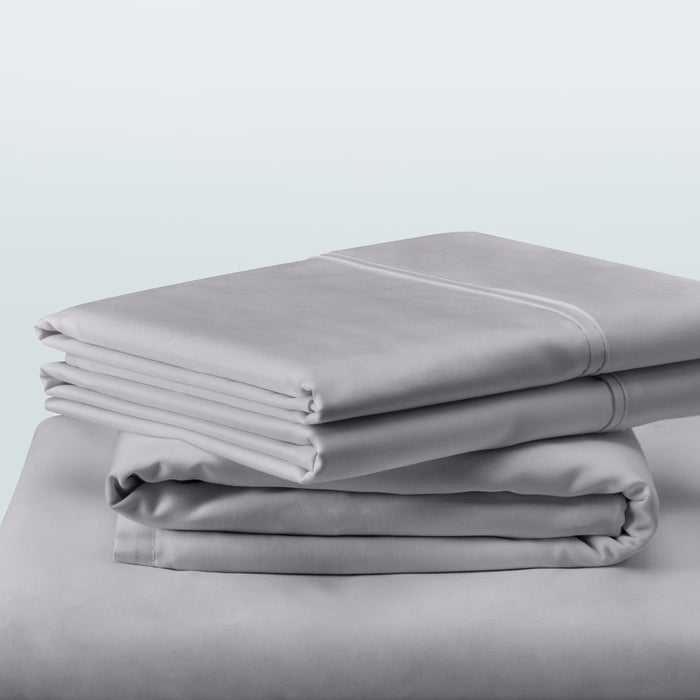 TEMPUR Classic Cotton Sheet Set Cool Gray