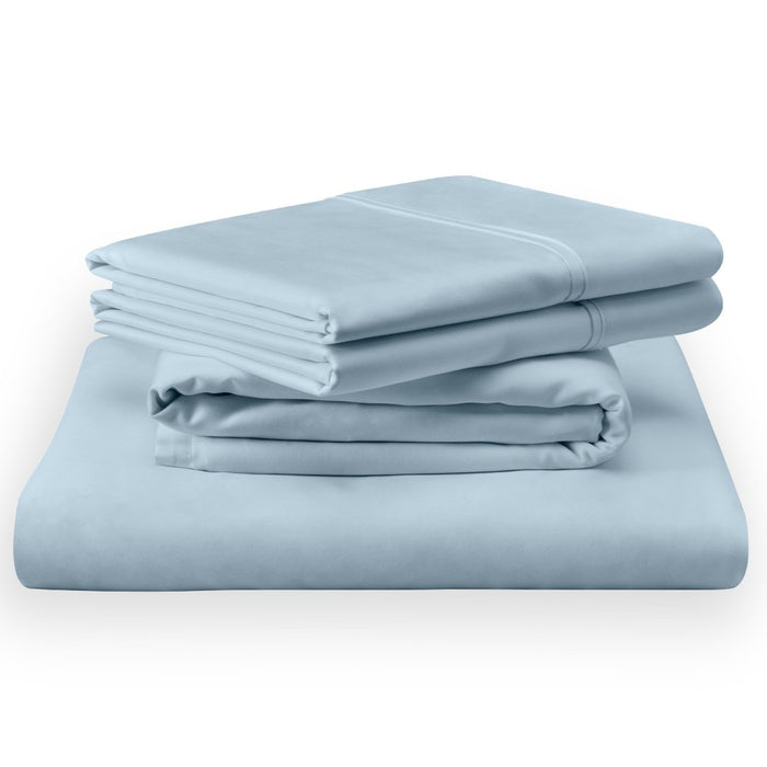TEMPUR Classic Cotton Sheet Set Sleepy Blue
