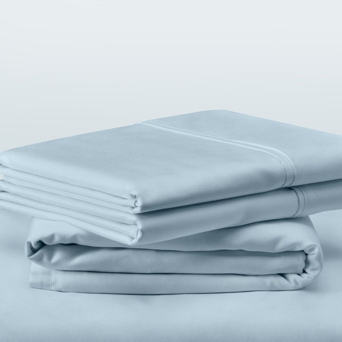 TEMPUR Classic Cotton Sheet Set Sleepy Blue