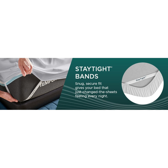 TEMPUR-Adapt Luxe Egyptian Cotton Sheets - Graphite