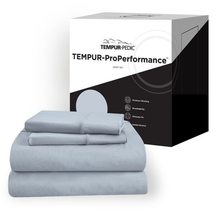 Tempur-Pedic ProPerformance Pillowcase Set - Sleepy Blue
