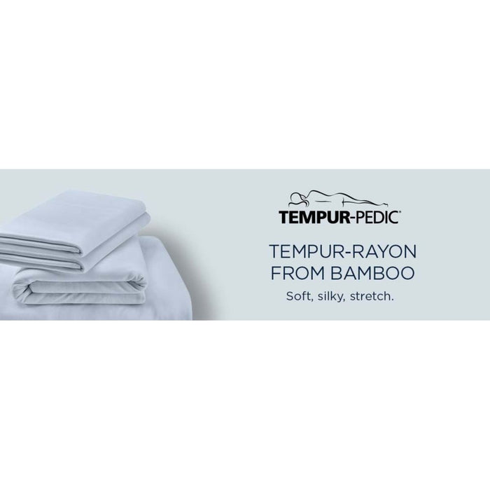 TEMPUR Rayon from Bamboo Sheet Set White