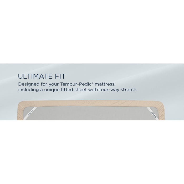 TEMPUR Classic Cotton Sheet Set Cool Gray