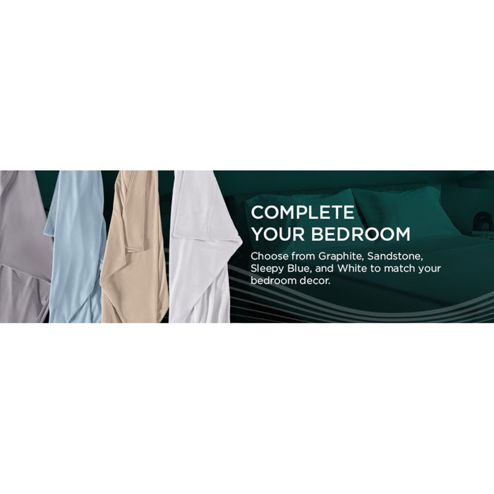 TEMPUR-Adapt Luxe Egyptian Cotton Sheets - White