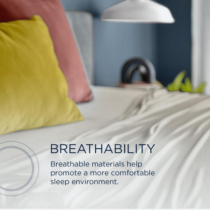 TEMPUR breeze cooling Sheet Set Sandstone