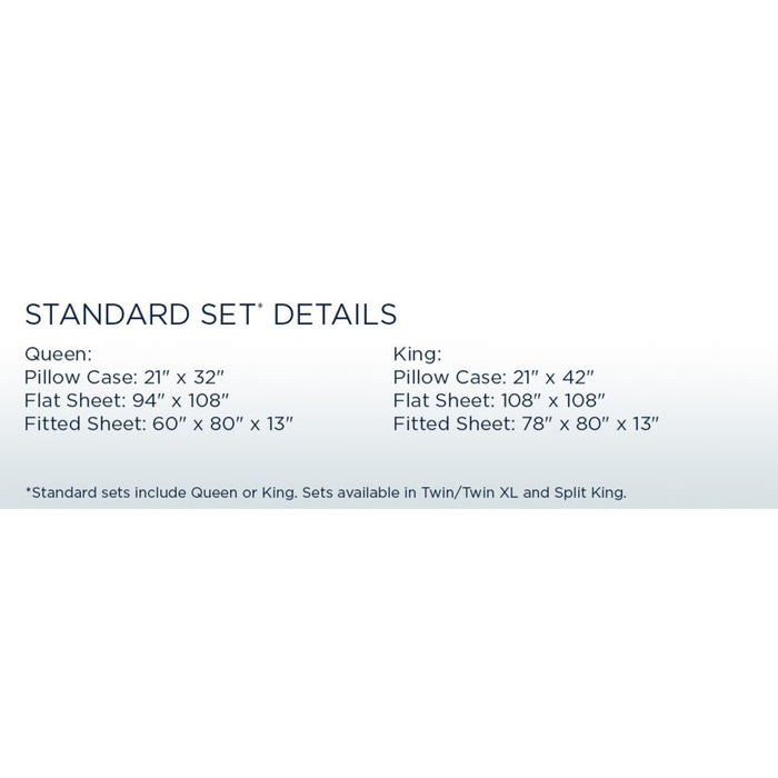 Tempur-Pedic ProPerformance Sheet Set- Graphite