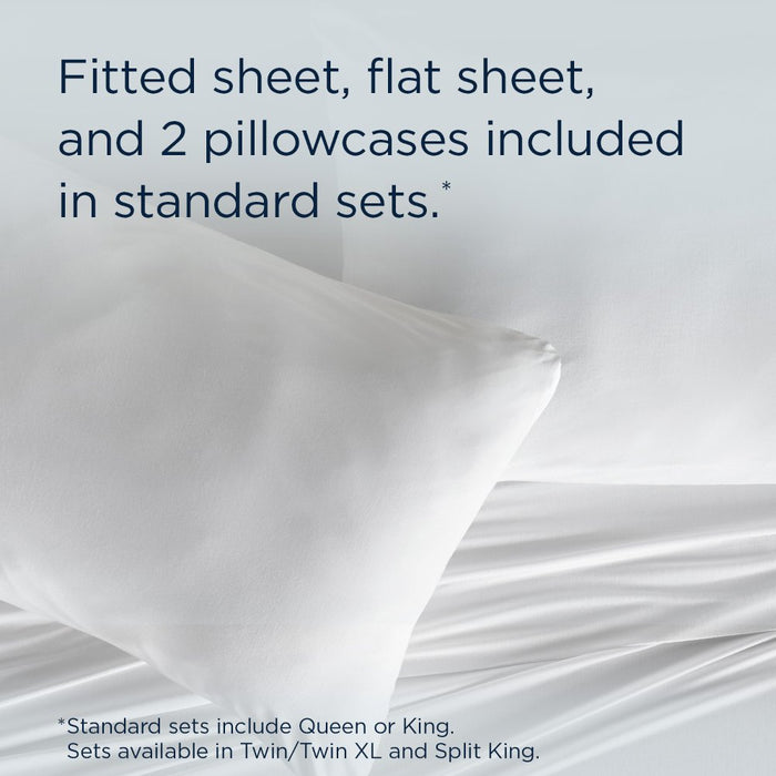 TEMPUR Rayon from Bamboo Sheet Set White