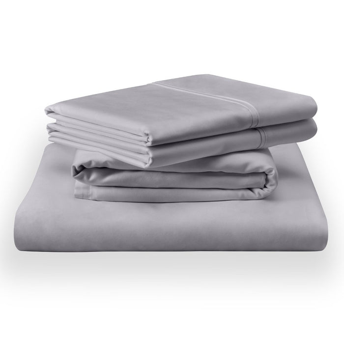 TEMPUR Classic Cotton Sheet Set Cool Gray