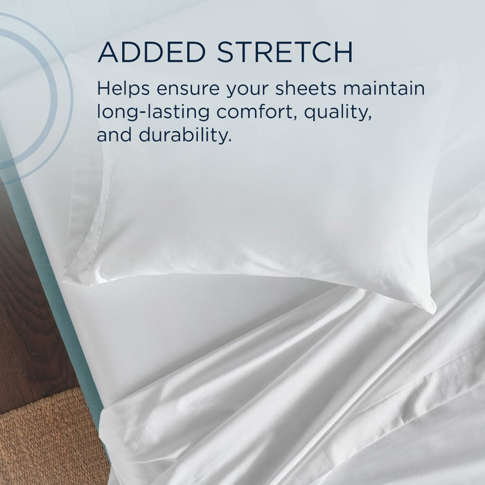 TEMPUR Classic Cotton Sheet Set White