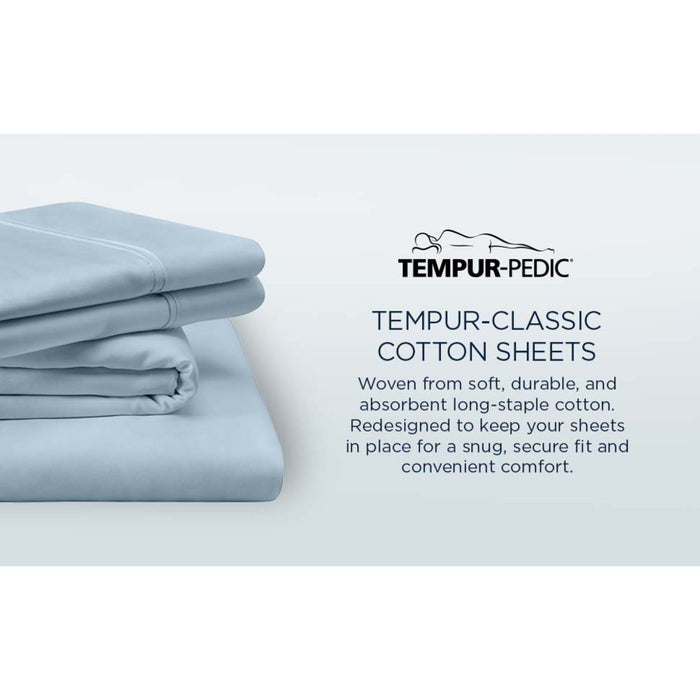 TEMPUR Classic Cotton Sheet Set White