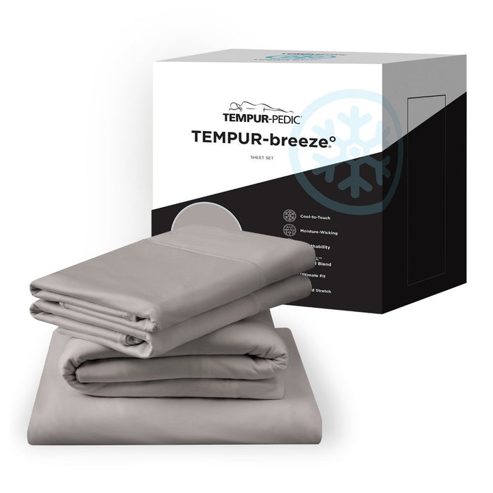 TEMPUR breeze cooling Sheet Set Graphite