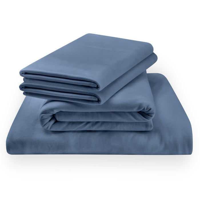 TEMPUR Rayon from Bamboo Sheet Set Vintage Indigo