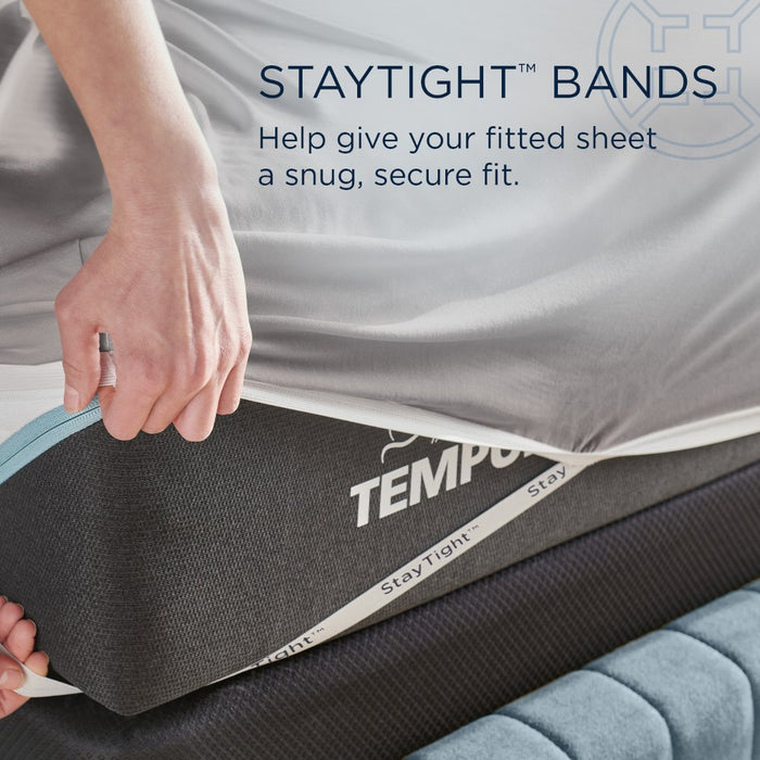 TEMPUR Rayon from Bamboo Sheet Set Cool Gray
