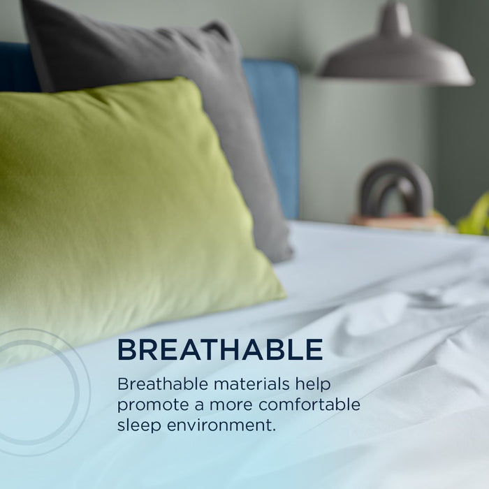 Tempur-Pedic Breeze Pillowcase Set - Sleepy Blue