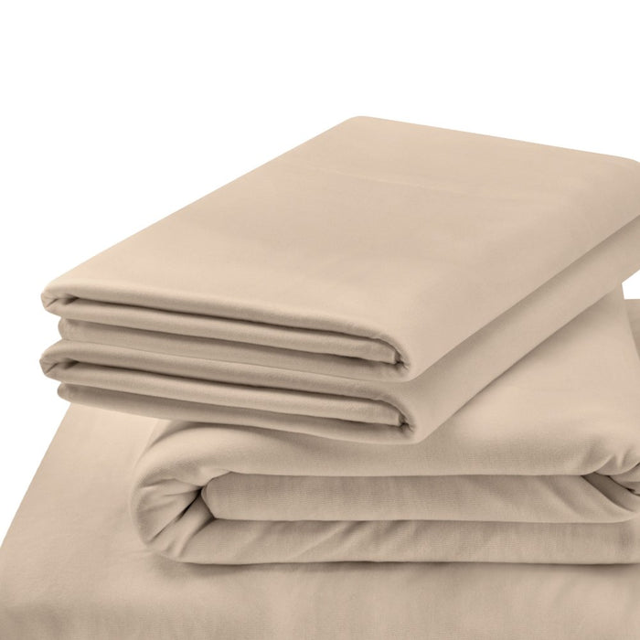 TEMPUR Rayon from Bamboo Sheet Set Sandstone