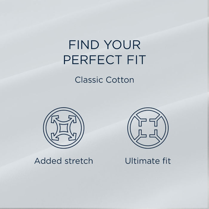 TEMPUR Classic Cotton Sheet Set White