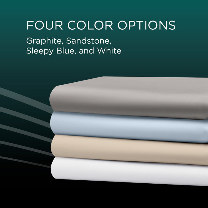 TEMPUR-Adapt Luxe Egyptian Cotton Sheets - Graphite