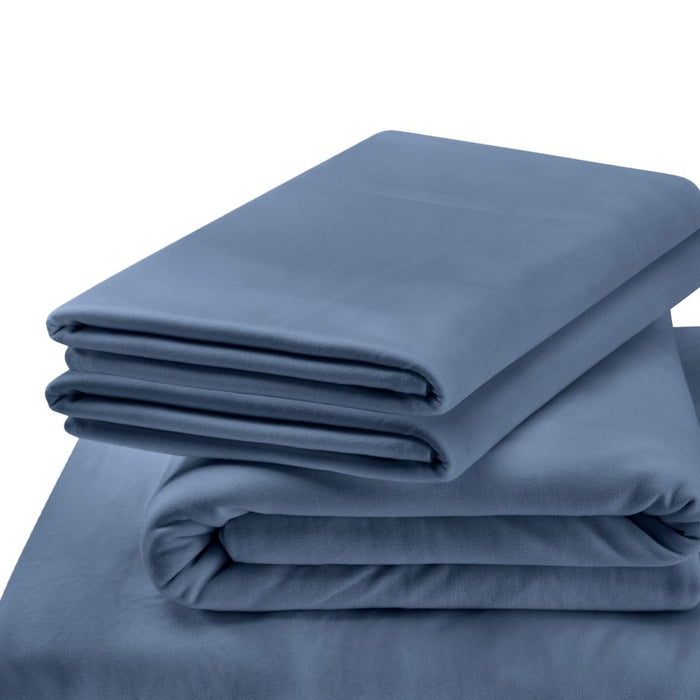 TEMPUR Rayon from Bamboo Sheet Set Vintage Indigo