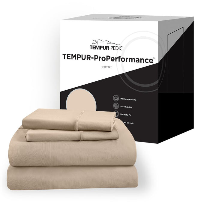 Tempur-Pedic ProPerformance Pillowcase Set - Sandstone