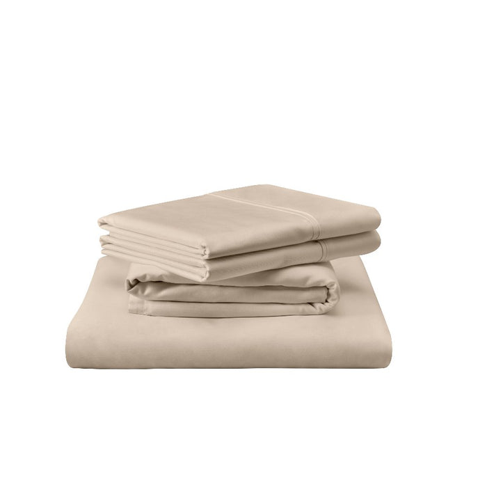 TEMPUR-Adapt Luxe Egyptian Cotton Sheets - Sandstone