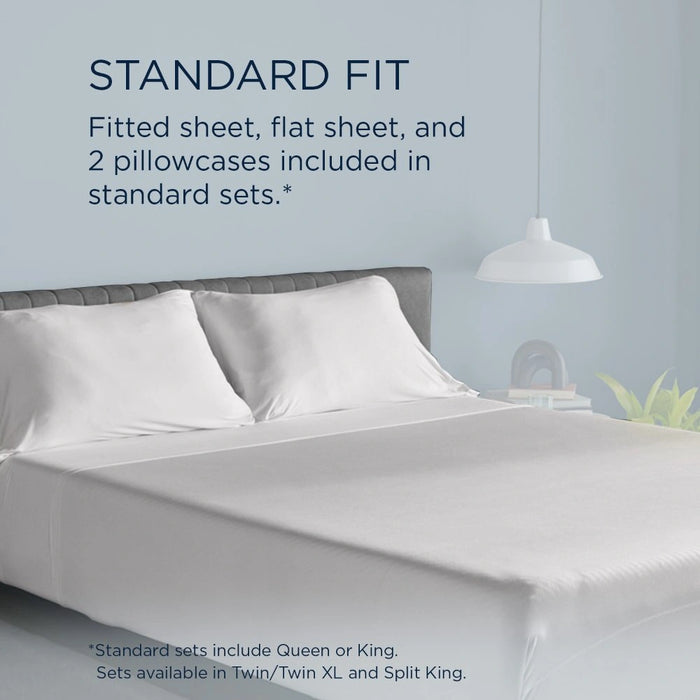 TEMPUR breeze cooling Sheet Set White