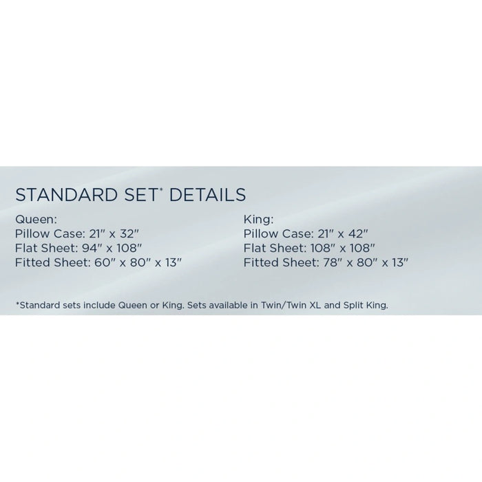 TEMPUR Classic Cotton Sheet Set Sandstone