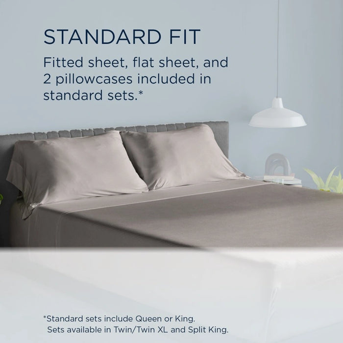 TEMPUR breeze cooling Sheet Set Graphite