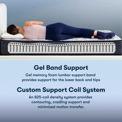 Serta Perfect Sleeper Innerspring Mattress Adoring Night Firm Tight Top - Twin XL image