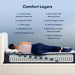Serta Perfect Sleeper Innerspring Mattress Blue Lagoon Nights Firm Tight Top - Queen image