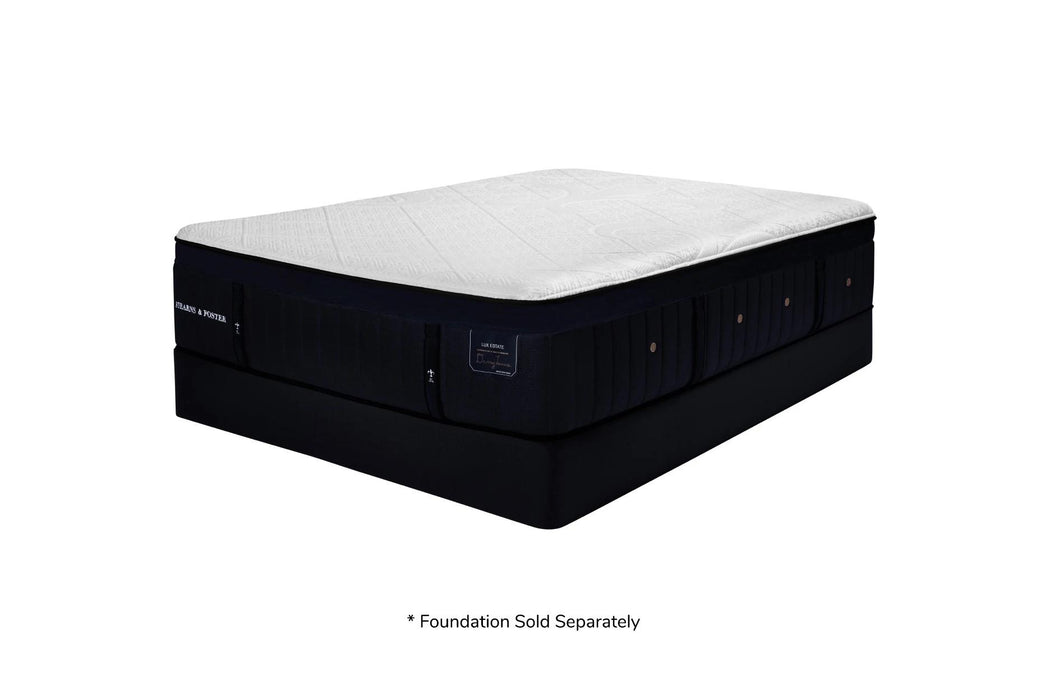 Stearns & Foster Lux Estate Cassatt PILLOW TOP FIRM Mattress - Luxury Mattress Outlet (CA)