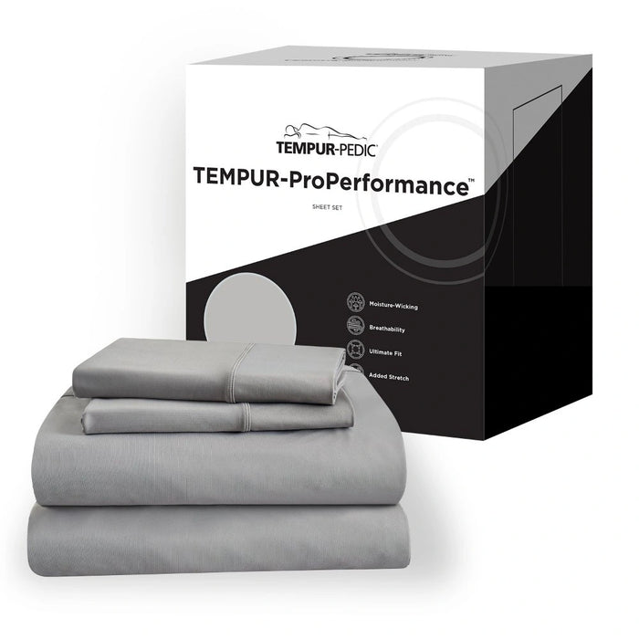 Tempur-Pedic ProPerformance Pillowcase Set - Graphite