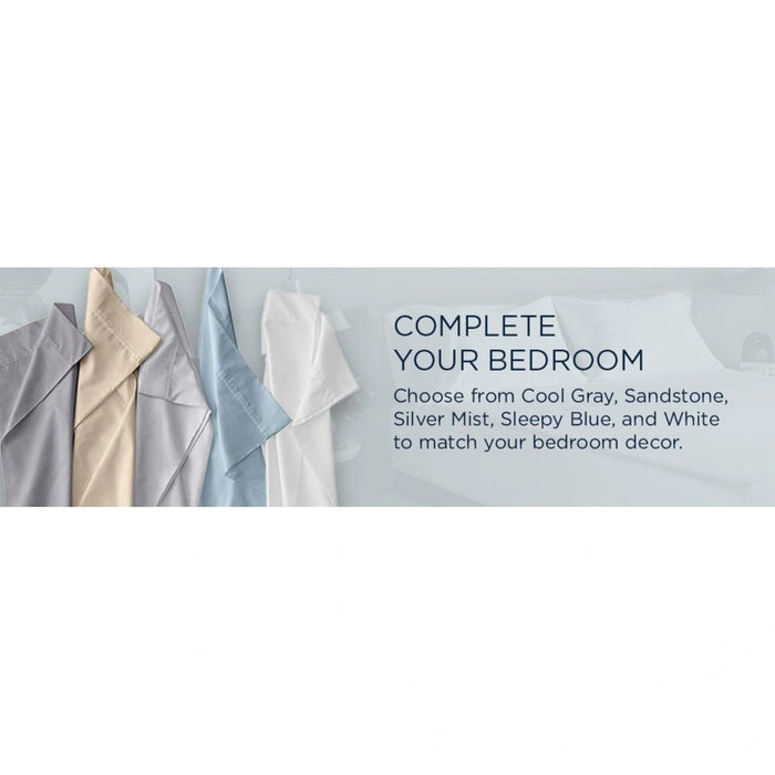 TEMPUR Luxe Egyptian Cotton Sheet Set White