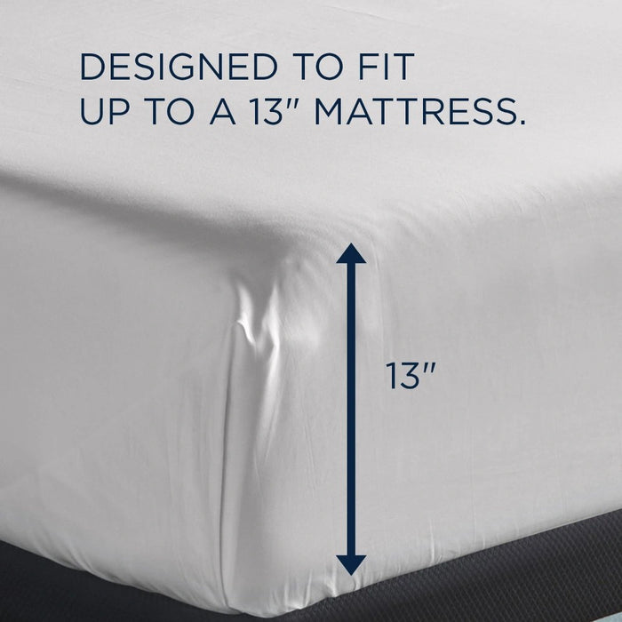 TEMPUR Classic Cotton Sheet Set White