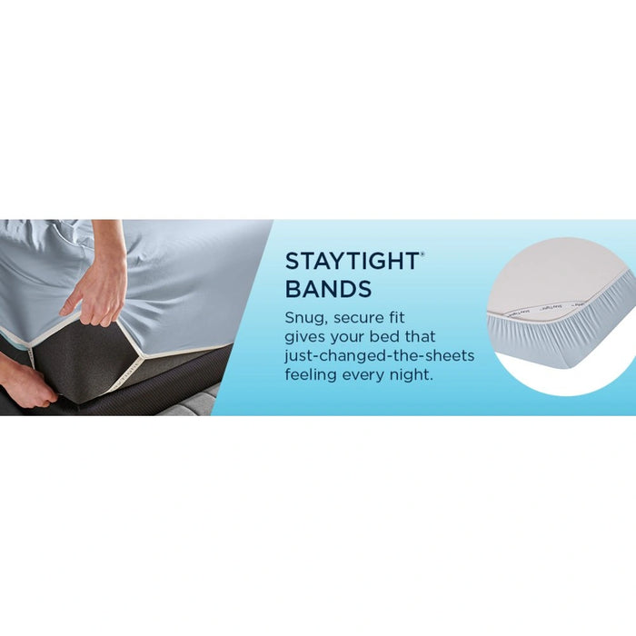 Tempur-Pedic Breeze Pillowcase Set - Sleepy Blue