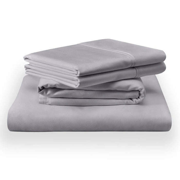 TEMPUR Classic Cotton Sheet Set Cool Gray