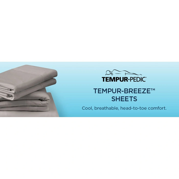 Tempur-Pedic Breeze Pillowcase Set - Sleepy Blue